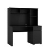 PAGED Office Desk with Hutch & Bookshelf,Armoire Desks with USB Ports and Power Outlet,Multifunctional Home Office Desk - 4 of 4
