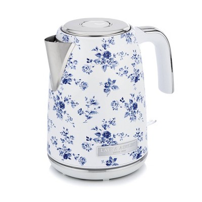 Laura Ashley China Rose Stainless Steel Electric Jug Kettle