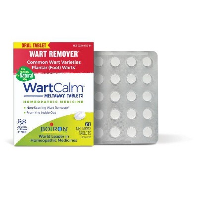 WartCalm by Boiron Homeopathic Medicine For Wart Removal  -  60 Tablet
