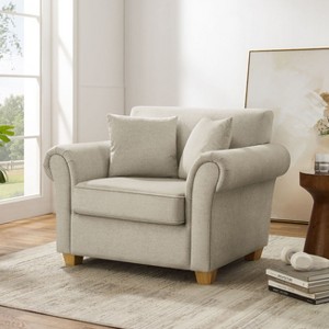 VANOMi 40.94'' Oversized Accent Chair - 1 of 4