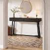 Tribesigns 55-Inch Modern Console Table, 2-Drawer Entryway Table, Sofa Table Behind Couch for Entrance, Foyer, Hallway, Living Room - 2 of 4