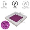 Evideco French Home Goods Bubbles Non-Slip Square Shower Mat 20″L X 20″W - 3 of 4