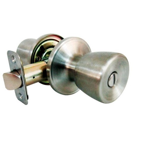 Faultless Tulip Satin Stainless Steel Privacy Knob Right Handed - image 1 of 1