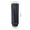 JONATHAN Y Sawara Modern Minimalist Faux Rattan Integrated Indoor/Outdoor LED Solar Powered Lantern - 4 of 4