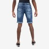 CULTURA Men's Roll Up Denim Shorts,Jean Shorts - 2 of 4
