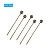 Unique Bargains Brass DIY Craft Jewelry Making Round Ball Head Pins 200 Pcs - 3 of 4