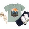 The Juniper Shop Yellowstone National Park Badge Toddler Short Sleeve Tee - 3 of 4