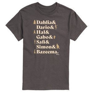 Men's - Disney - Dahlia, Darlo, Hal, Gabo, Safi, Simon, & Bazeema Short Sleeve Graphic T-Shirt - 1 of 4