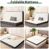 Vipbear Tri-Fold Memory Foam Mattress,Folding Mattress Queen with Washable Cover,Storage Bag & Non-Slip Bottom,Trifold Mattress for Yoga,RV - 4 of 4
