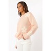 Petal and Pup Charlie Flower Knit Sweater - Pink M/L - 3 of 4