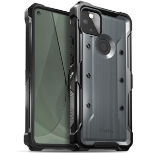 Vena vArmor Rugged Case for Google Pixel 5A 5G, Military Grade Drop Protection Protective Case - Space Gray - 1 of 4