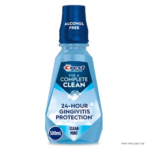 Crest Pro Health Complete Clean Mouthwash - Clean Mint - 500ml : Target
