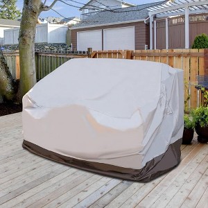 XIZZI Patio Furniture Set Cover Outdoor Sectional Sofa Set Covers Outdoor Ottoman and Patio Sofa Set Covers Water Resistant - 1 of 4