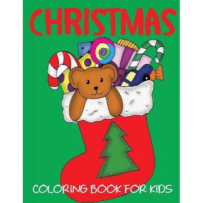 Christmas Coloring Book for Kids - by  Blue Wave Press (Paperback)