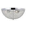 Elegant Lighting Taye 4 light Chrome Flush Mount - 4 of 4