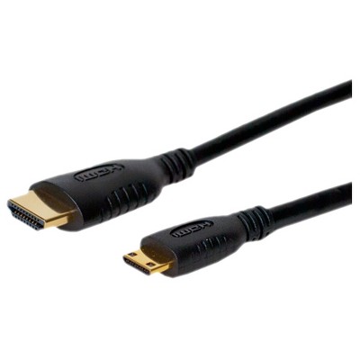 Comprehensive High Speed HDMI A To Mini HDMI C Cable 18 INCH - 1.50 ft HDMI A/V Cable for Digital Camera, Camcorder, Smartphone, Audio/Video Device