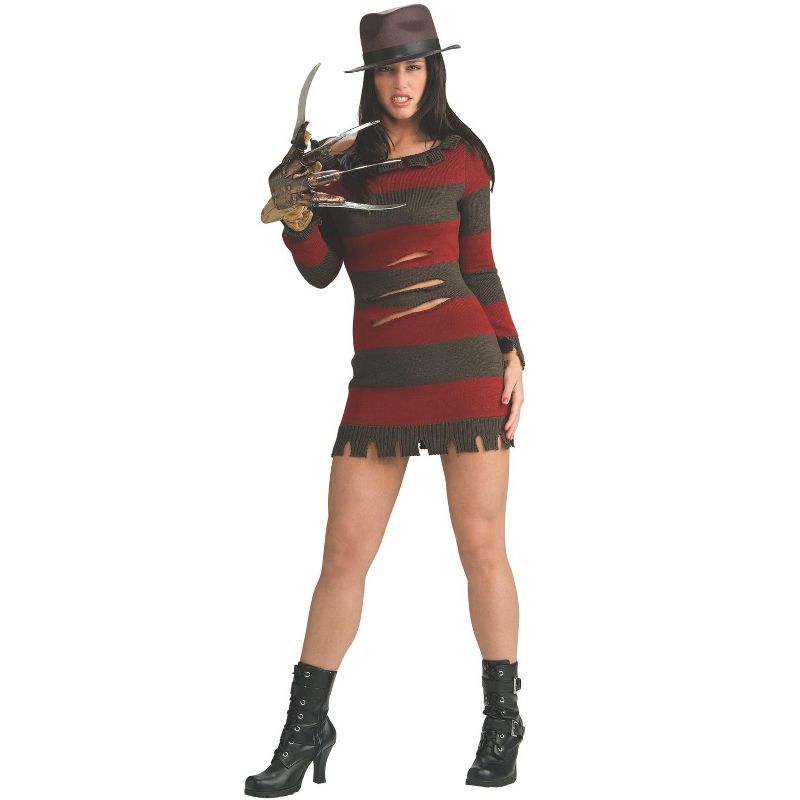 A Nightmare on Elm Street A Nightmare on Elm Street Secret Wishes Miss Krueger Adult Costume, 1 of 2