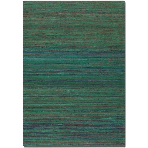 Emerald green throw discount rug