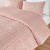 Gracie Mills Maelona Metallic Print Faux Fur Duvet Cover Set - 4 of 4