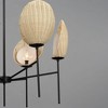 Maxim Lighting Maldives 6 - Light Chandelier in  Black - 4 of 4