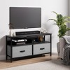 Dresser TV Stand, Entertainment Center with Storage, 50 Inch TV Stand for Bedroom Small TV Stand Dresser with Drawers - 2 of 4