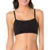 Fruit of the Loom Women's Spaghetti Strap Cotton Sports Bra 3-Pack - 3 of 4