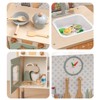 Freniland- Height Adjustable Small Kitchen Toy Set for Kids Ages 3+, Included Sink, Pot, Cooking Ware, Pan, 20 Food Accessories - 2 of 4