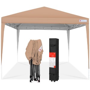 Best Choice Products 10x10ft Pop Up Canopy Outdoor Portable Adjustable Instant Gazebo Tent w/ Carrying Bag - 1 of 4