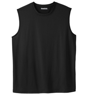 KingSize Men's Big & Tall No Sweat Muscle Tee - 1 of 4