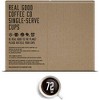 Real Good Coffee Single Use Coffee Pods - Extra Dark Organic Coffee - Compatible with Keurig 2.0 Brewers and K-Cups - 72 Count - 3 of 4