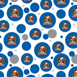 Christmas Vacation Merry Clarkmas Gift Wrap 30" x 72" - 1 of 4