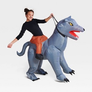 Kids' Wolf Rider Inflatable Halloween Costume One Size Fits Most - Hyde and EEK! Boutique™ - 1 of 3