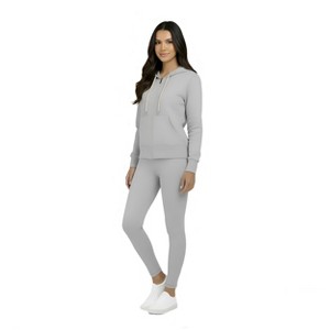 Spruce Fashion Women's Leisure Fleece Zip-up Hoodie - 1 of 1
