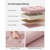 LEDREM Small Folding Storage Ottoman Foot Rest Stool Cube Footrest 286 lb Load Capacity - 3 of 4