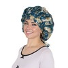 Anna-Kaci Women Silk Bonnet for Sleeping Satin Hair Bonnet with Floral Print and Long Tie Band - 2 of 4