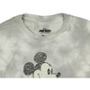 Disney's Men's Distressed Retro Mickey Mouse Graphic Tie-Dye Adult T-Shirt - 3 of 4
