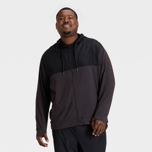 Men's Soft Stretch Full Zip Top - All In Motion™ - 1 of 3