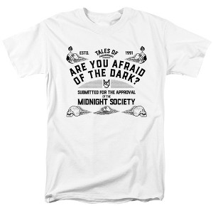 Are You Afraid Of The Dark? Tales Of Paranormal Phenomena Adult T-Shirt White - 1 of 4