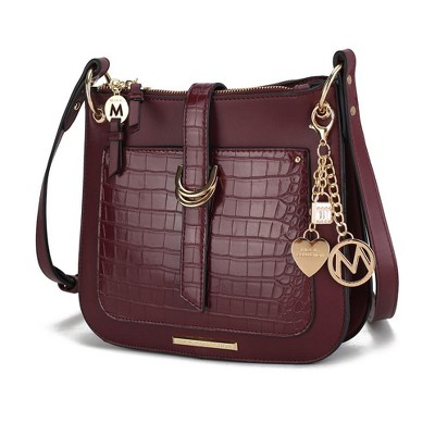 MKF Collection Kiltienne Crossbody Bag Everyday accessory Vegan leather by Mia K