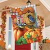 Fall Beauty Birds House Flag Autumn Bluebird Chickadee 28" x 40" Briarwood Lane - 4 of 4