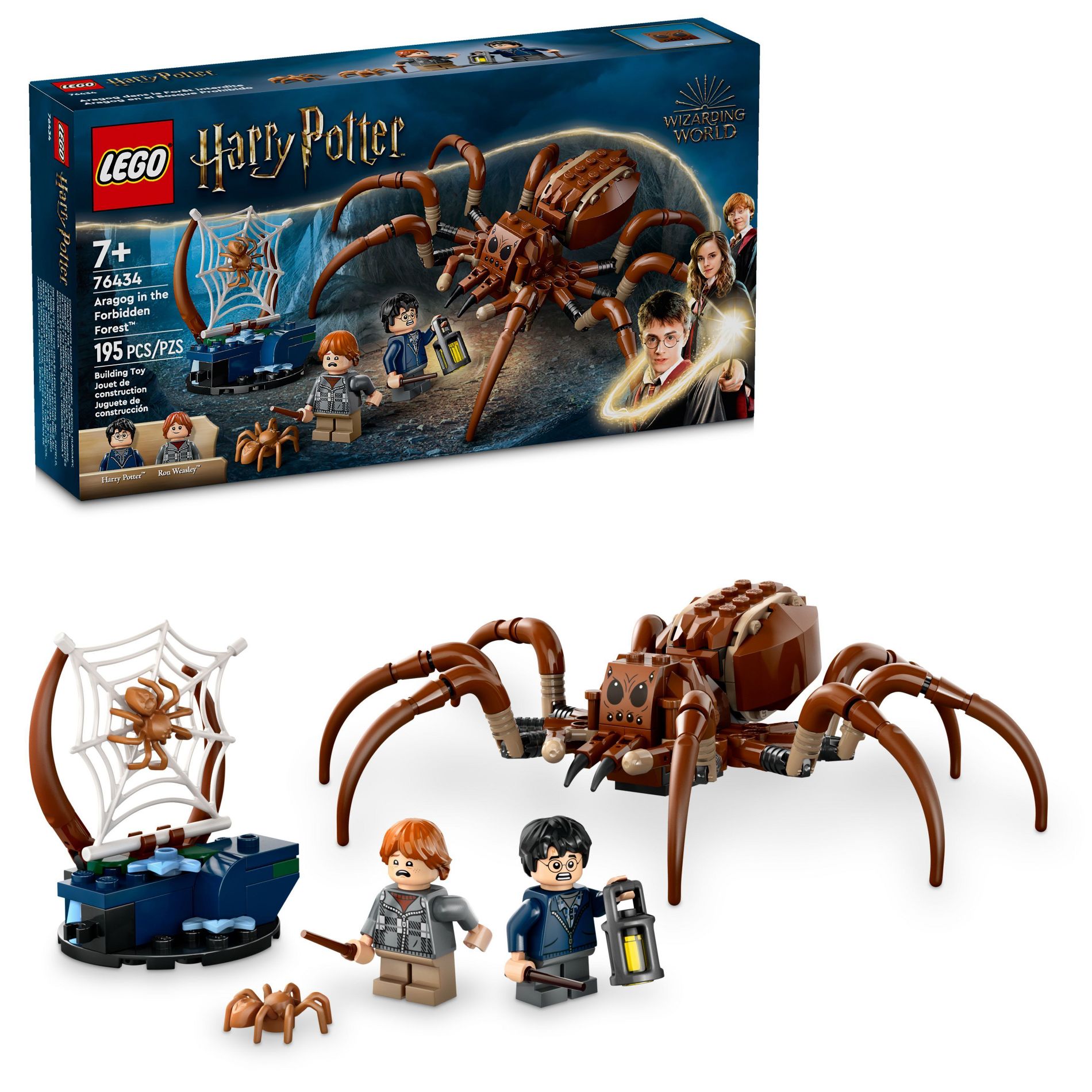 LEGO Harry Potter Aragog in the Forbidden Forest Collectible Building Toy 76434