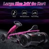 Kids Electric Riding Go Kart, 24V 9Ah Battery 250W*2 Motors, 8MPH High Speed Drifting Car,  Riding Toy for Kids 8-12 Years - 4 of 4