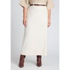 ELOQUII Belted Column Skirt - 3 of 4