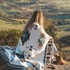 Portable Ramadan Vintage Picnic Mat, Bohemian Style Blanket, For Outdoor Picnic Camping - 4 of 4