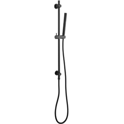 DOMETOUR Handheld Shower with 28-Inch Slide Bar and 59-Inch Hose