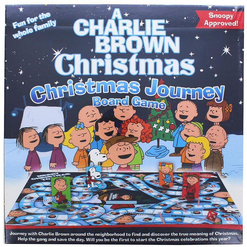 NMR Distribution Peanuts A Charlie Brown Christmas Family Board Game, 1 of 4