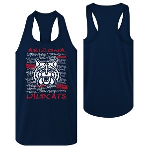 NCAA Arizona Wildcats Girls' Tank Top - 1 of 3