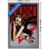 Trends International LISA - VIXI Red Star Framed Wall Poster Prints - 3 of 4
