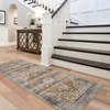 Machine Washable Area Rug Non Slip Non Shedding Rug Boho Vintage Low Pile Carpet Foldable Stain Resistant Rugs for Bedroom Living Room Guest Room - 4 of 4