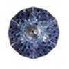 Homestock Sunniva Dragonfly Tiffany-Style Dark Bronze 2 Light Semi-Flush Ceiling Fixture 16" Wide - 3 of 4